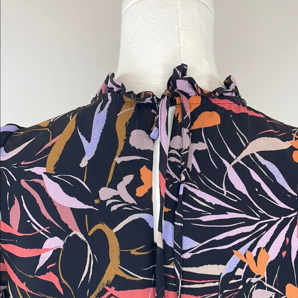 Peter Som Collective Leaf Printed Top, 4 - Picture 10 of 12